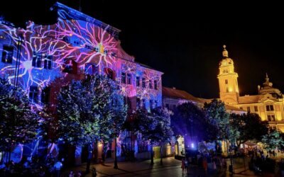 Fények, ízek, élmények – így ragyogtunk a Pécsi Fényfesztiválon ✨🍷